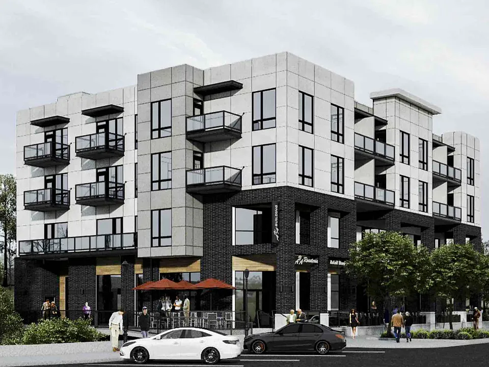Urban living at Fanno Creek - three story brand new mixed-use development. First floor is dedicated to AVA Roasteria center for coffee lovers - coffee shop, bakery, roastery/coffee cocktail bar