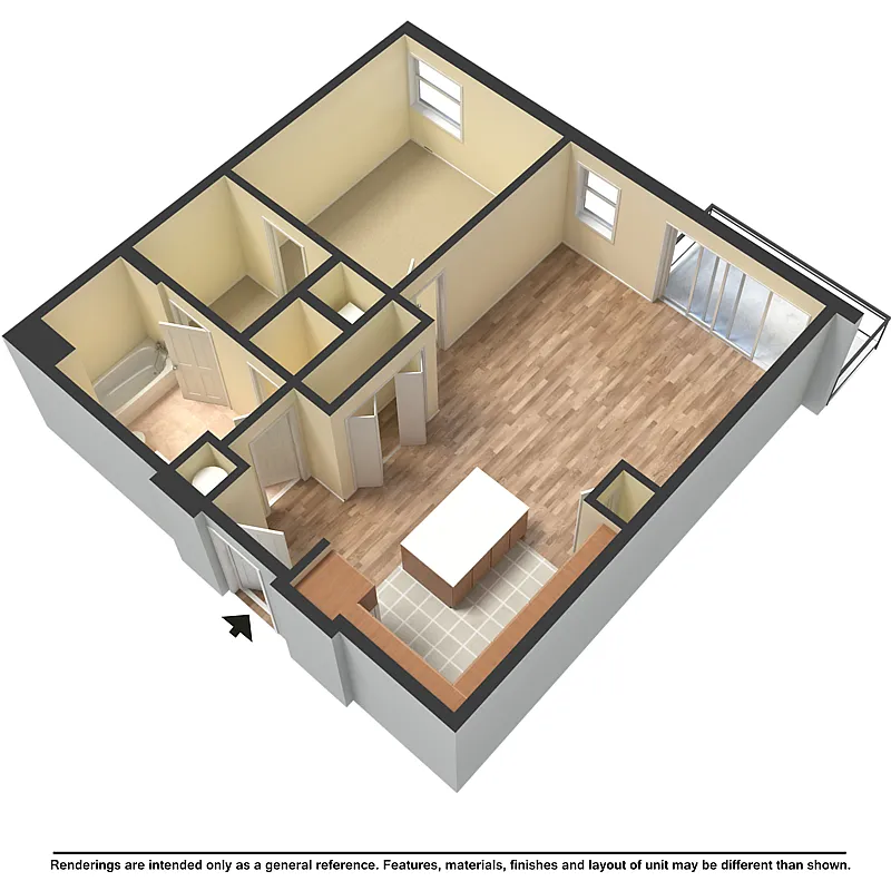 Floor plan B6 Plan G