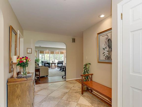 Welcoming entrance with 24' x 24' ceramic tile