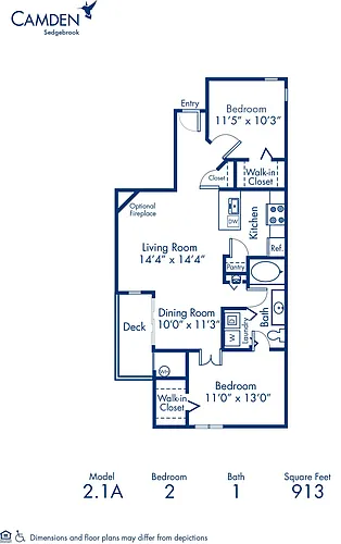 Floor plan 21A