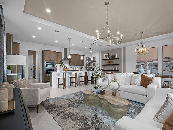 Cypress Model Living Room