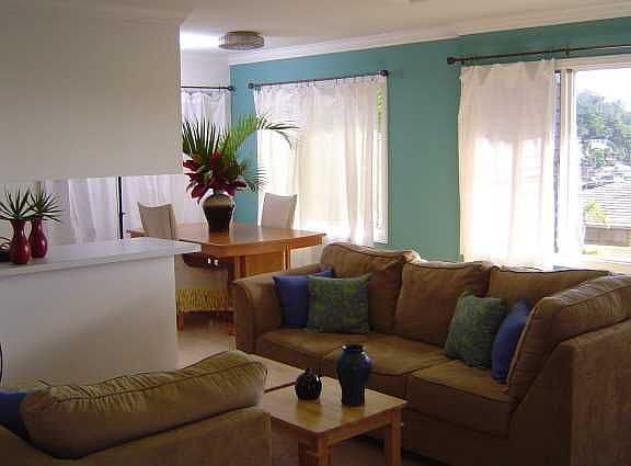 Partial view of living room