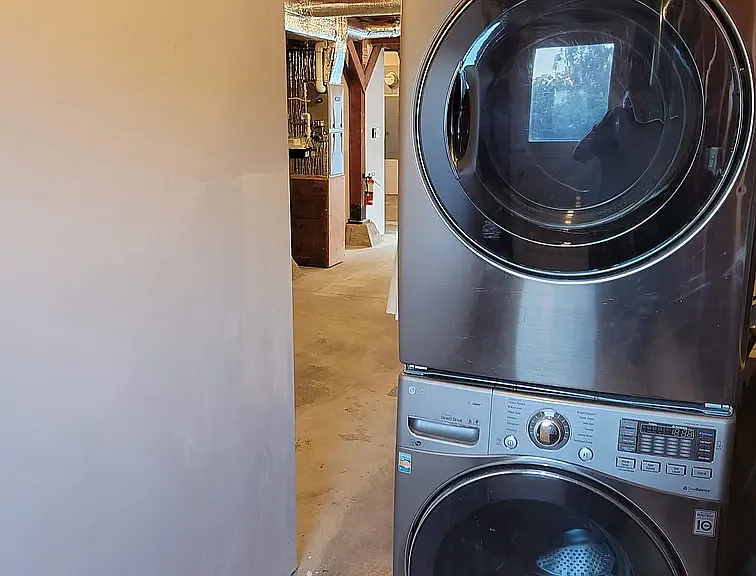 LG washer and gas dryer