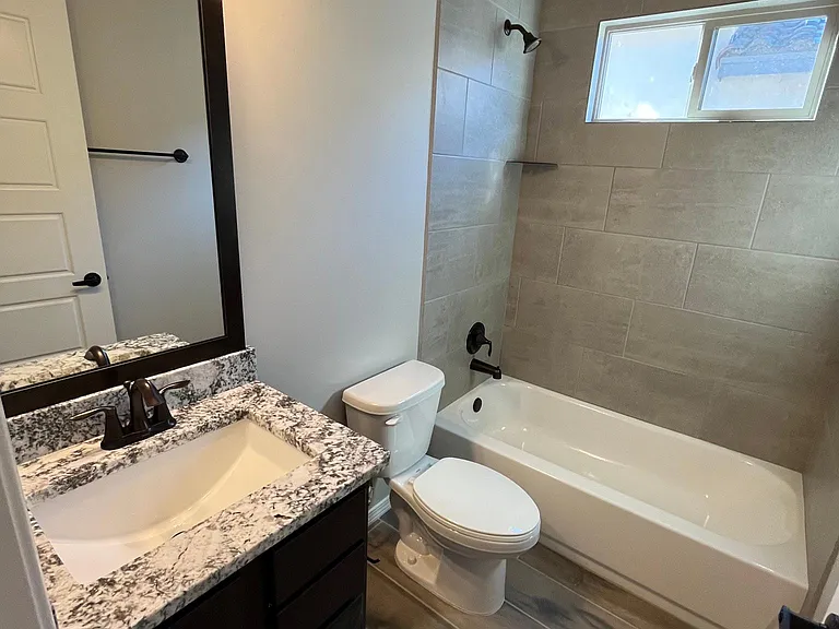 Spare bathroom