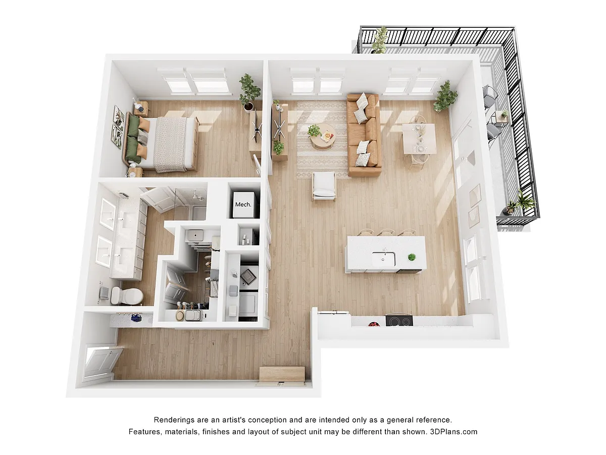 Floor plan The Birdie