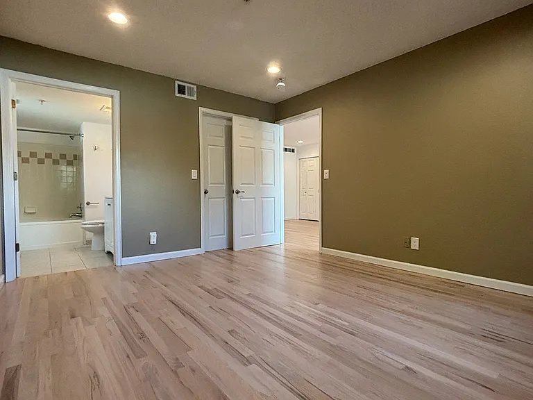 main bedroom with in-suite bathroom