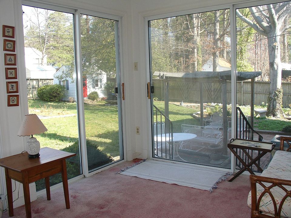 Sunroom Entrance to Backyard