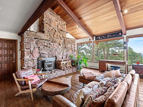 Living room & fireplace