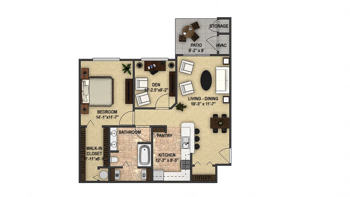 Floor plan Birchwood