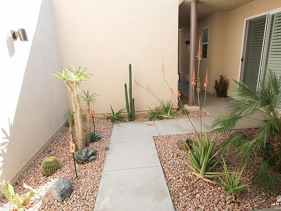 Courtyard entry, hallway slider, bedroom 2
