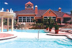 The pool splash