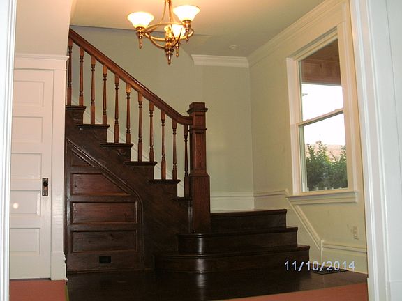 Beautiful oak staircase.