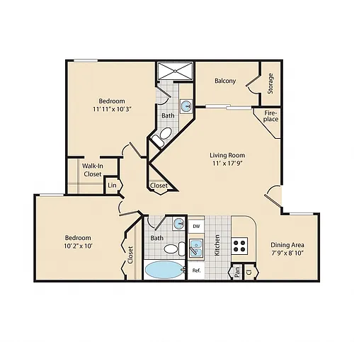 Floor plan B1 Premier