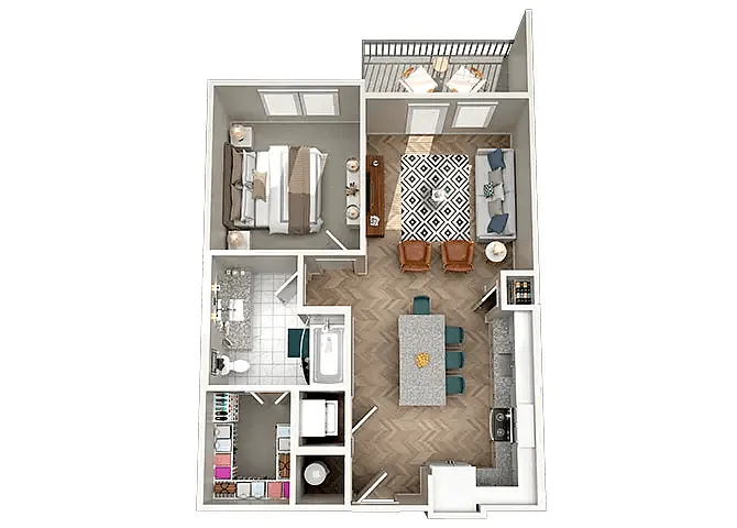 Floor plan A1A