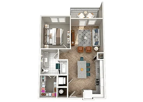 Floor plan A1A