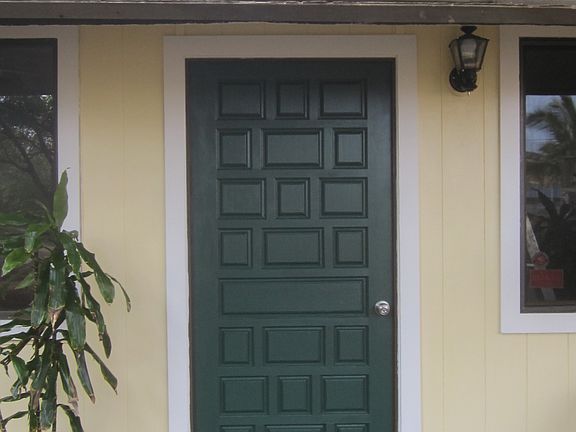 exterior front door