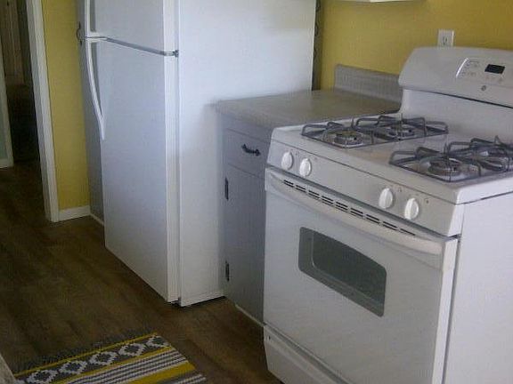 Refrigerator not included