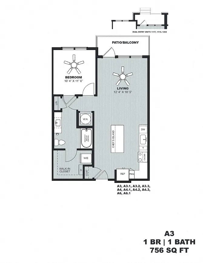 Floor plan A3