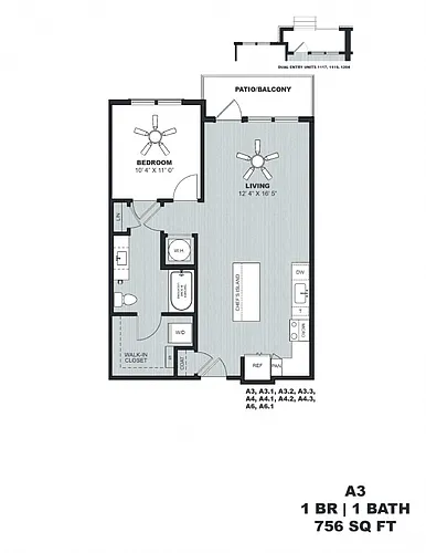 Floor plan A3