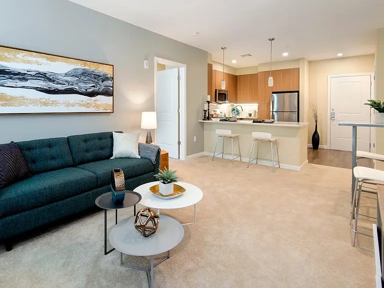 Living and dining room