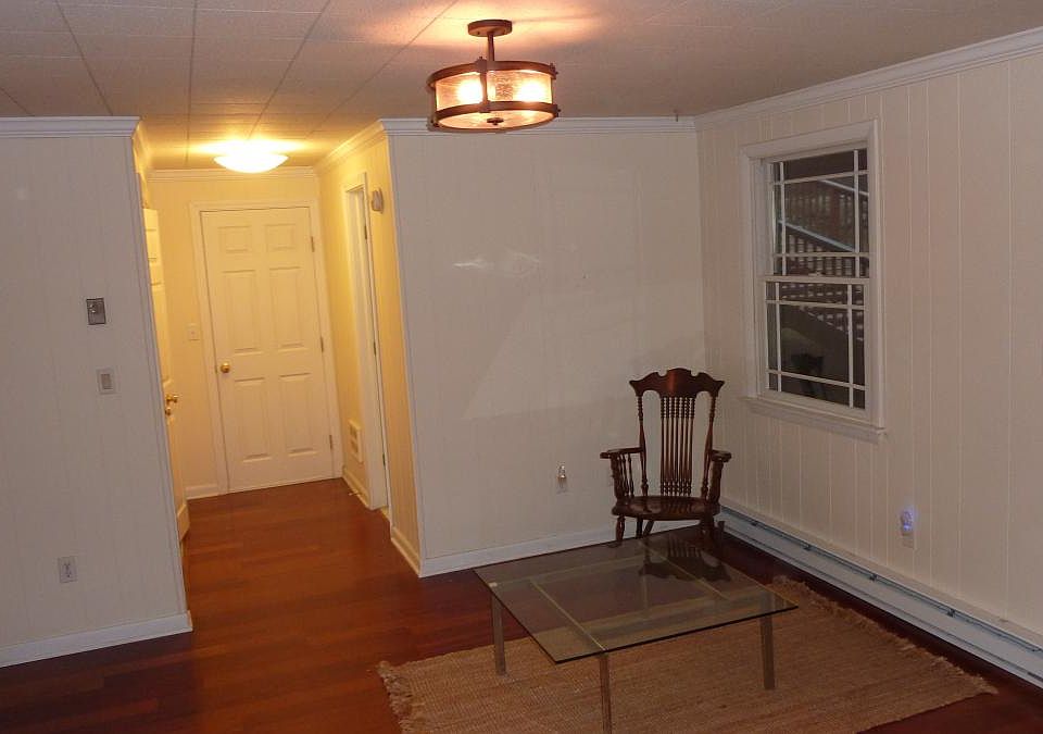 Living area into laundry area