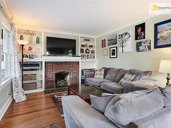 Charming built-ins in your living room with crown molding