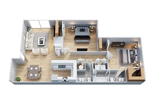 Floor plan Imperial Mimosa