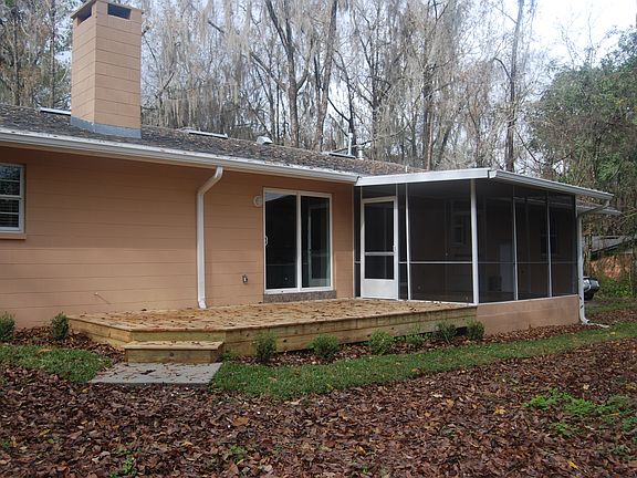 New deck and screened porch