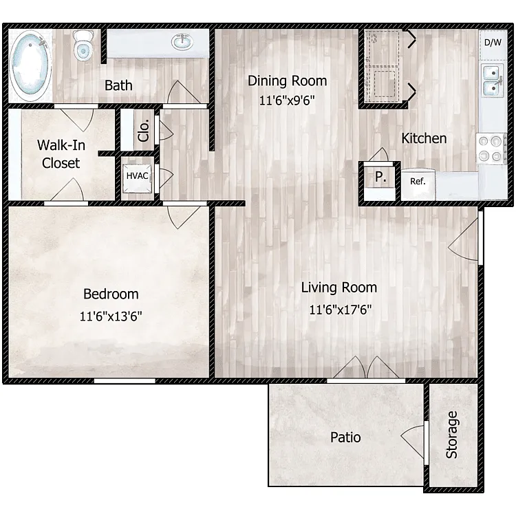 Floor plan Ansley