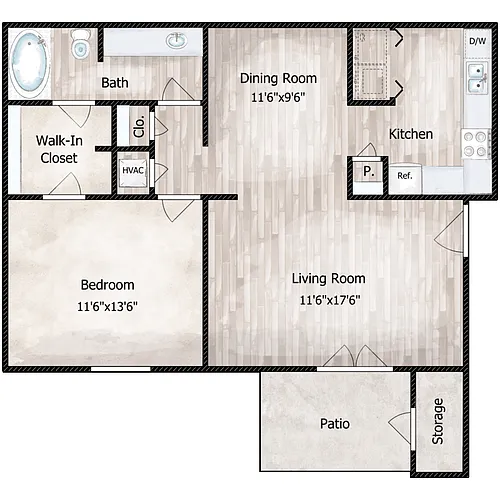 Floor plan Ansley