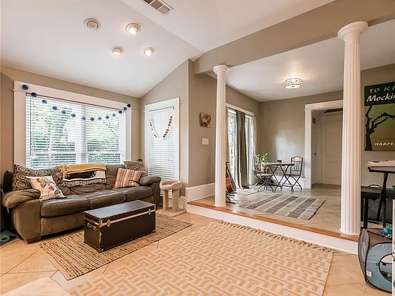 Your front entrance and family room.