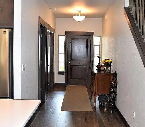 Entryway from dining