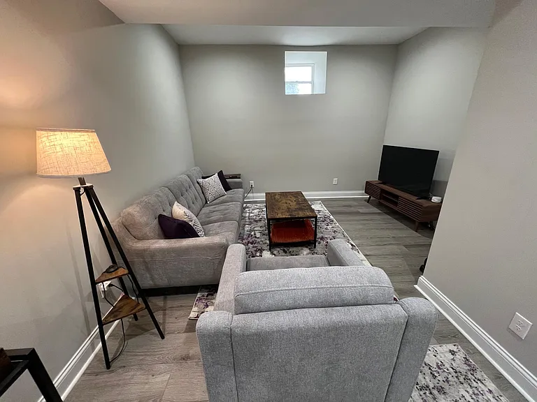 Basement Living Space
