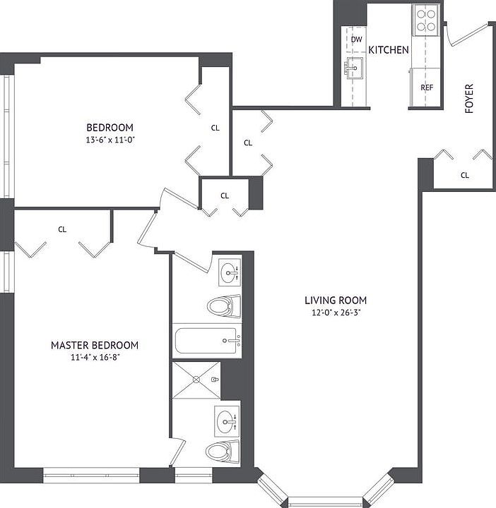 1st image of 101 W 90th St APT 22H