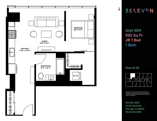 Floor plan 804