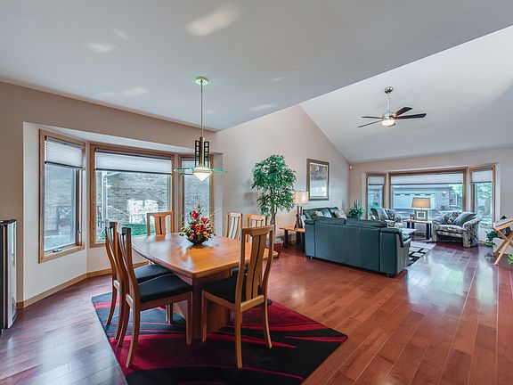 Dining room open to the Living room.