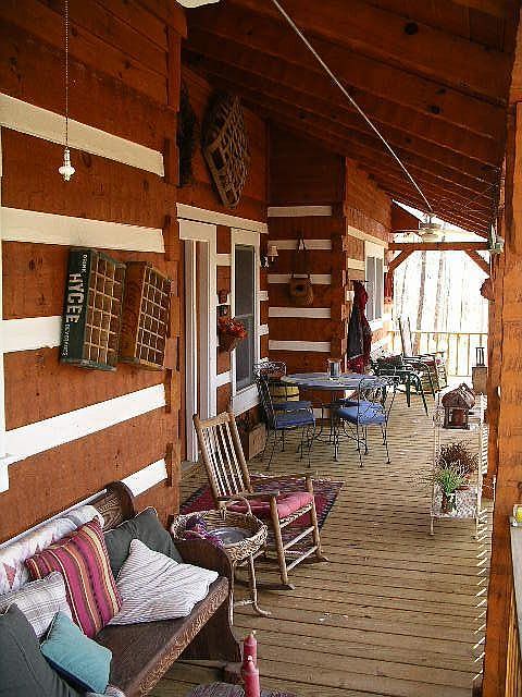 Covered Back Porch