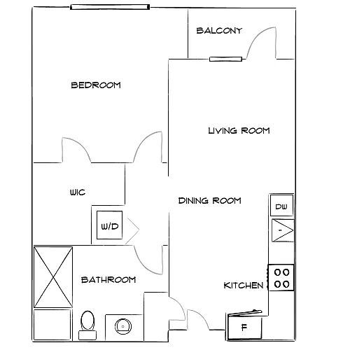 Floor plan Design 1G