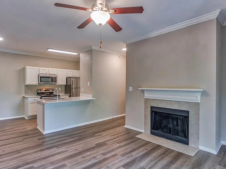 Fireplaces in select units*