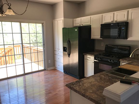 freshly painted kitchen