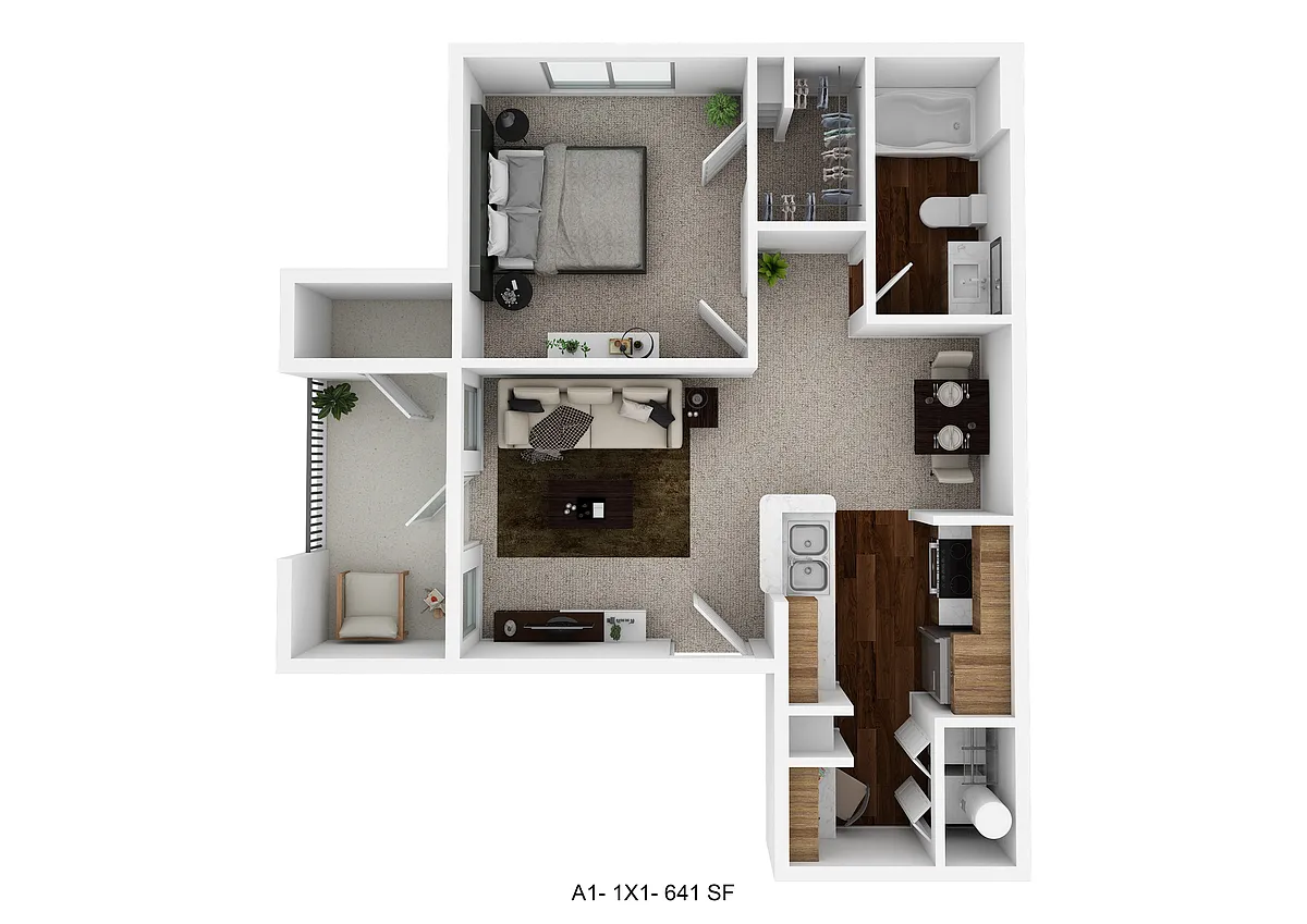 Floor plan A1- Essential Housing