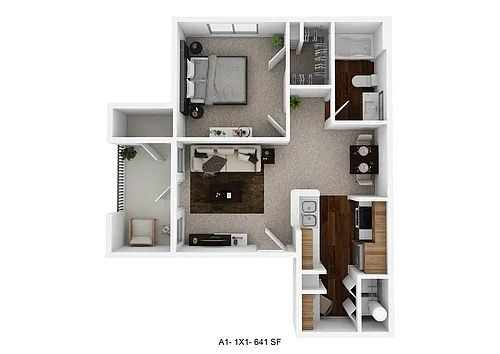 Floor plan A1- Essential Housing
