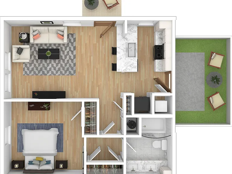 1BR Duplex 1BR Duplex