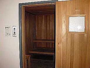 full size sauna!
