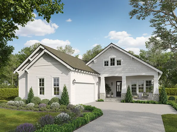 Charlotte 1 Story Coastal Plan, Meadows at Magnolia Plantation
