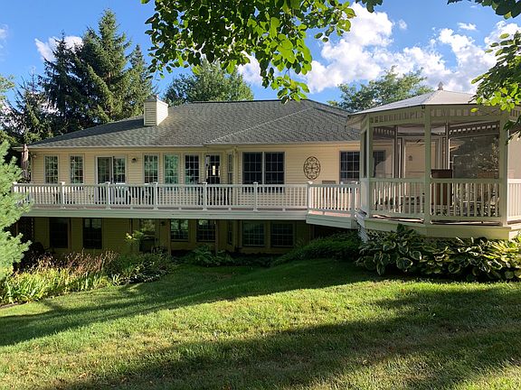 Large deck with gazebo