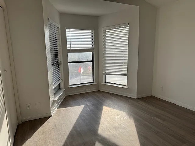 Unit 132 Bedroom with alcove