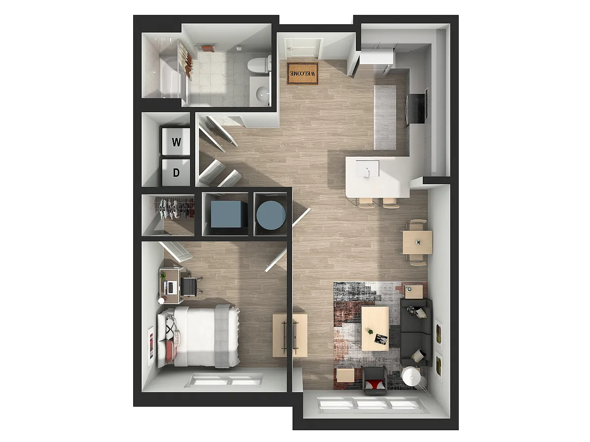 Floor plan The Stoneview A1