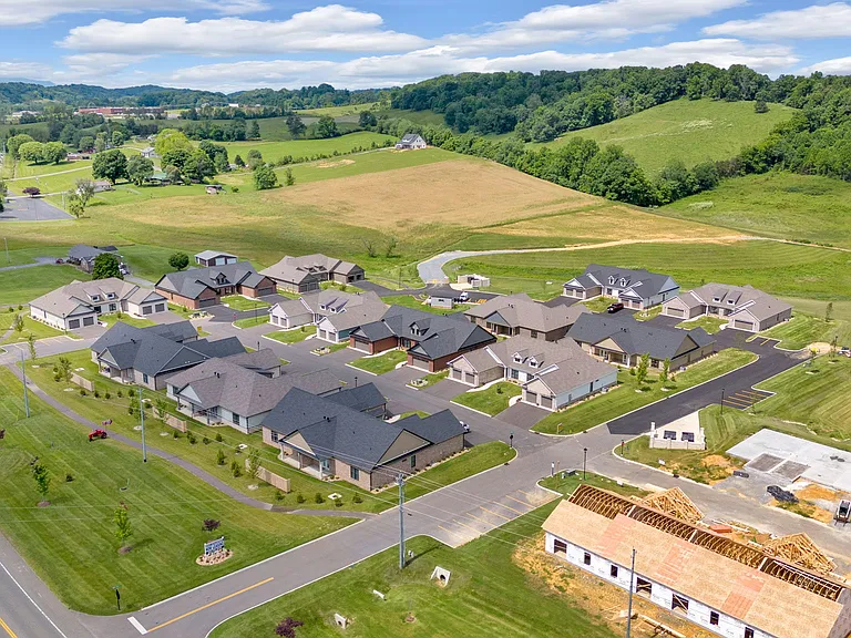 Low-density community with more space and fewer shared walls