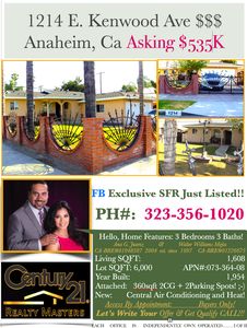 1214 E Kenwood Ave, Anaheim, CA, 92805